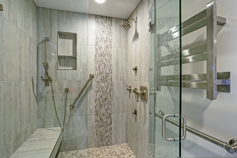 Lighting-Enhanced Shower Area
